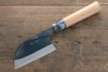 Masakage Masakage Mizu Blue Steel No.2 Black Finished Kamagata  115mm with American Cherry Handle - Japannywholesale