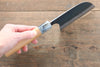 Masakage Masakage Mizu Blue Steel No.2 Black Finished Kamagata  115mm with American Cherry Handle - Japannywholesale