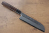 Jikko White Steel No.2 Kamagata Usuba  180mm Shitan Handle - Japannywholesale