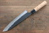 Masakage Masakage Koishi Blue Super Black Finished Gyuto  210mm with American Cherry Handle - Japannywholesale