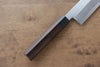 Jikko White Steel No.2 Kamagata Usuba  180mm Shitan Handle - Japannywholesale