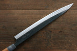 Masakage Masakage Mizu Blue Steel No.2 Black Finished Sujihiki  300mm with American Cherry Handle - Japannywholesale