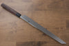 Jikko Silver Steel No.3 Kiritsuke Yanagiba  330mm Shitan Handle - Japannywholesale