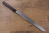 Jikko Silver Steel No.3 Kiritsuke Yanagiba  300mm Shitan Handle - Japannywholesale