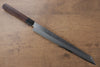 Jikko Silver Steel No.3 Kiritsuke Yanagiba  270mm Shitan Handle - Japannywholesale