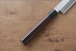 Jikko Silver Steel No.3 Kiritsuke Yanagiba  270mm Shitan Handle - Japannywholesale