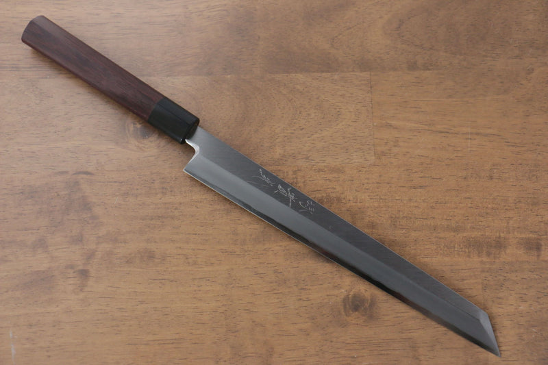 Jikko Silver Steel No.3 Kiritsuke Yanagiba  240mm Shitan Handle - Japannywholesale