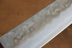 Seisuke Ringo Silver Steel No.3 Nashiji Gyuto  210mm Red Pakka wood Handle - Japannywholesale