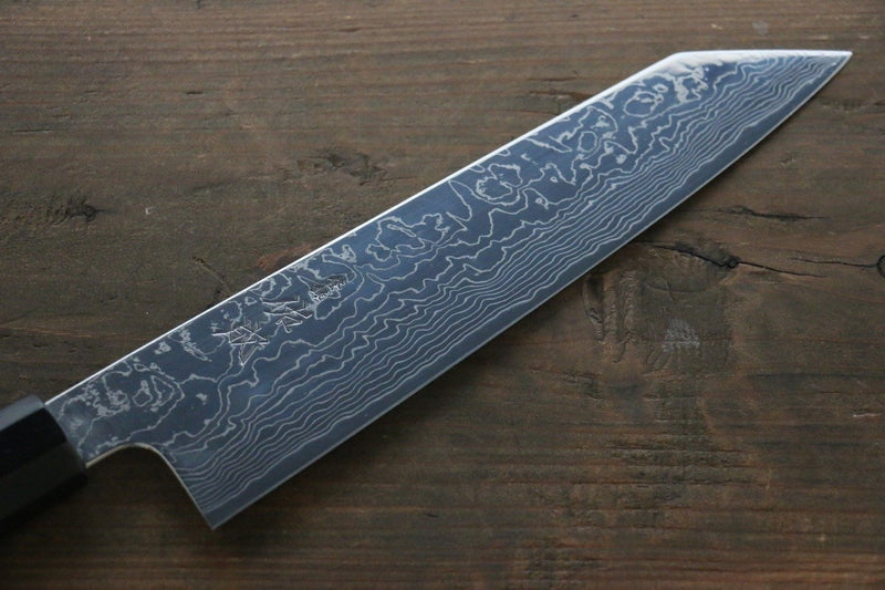 Sukenari SG2 Damascus Kiritsuke Gyuto  210mm Shitan Handle - Japannywholesale