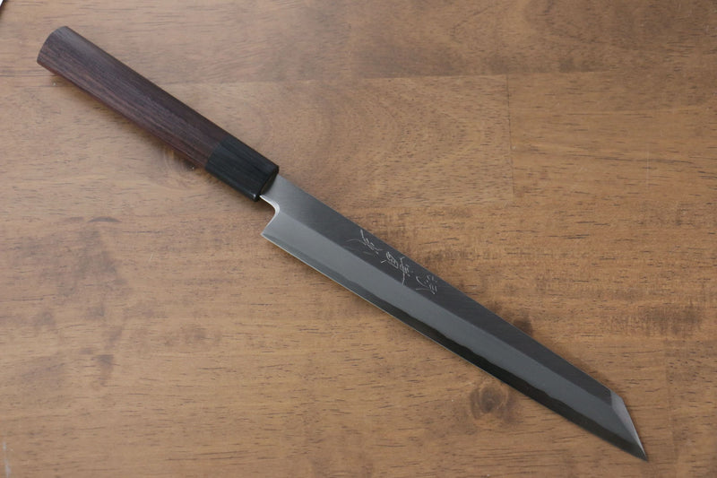 Jikko Silver Steel No.3 Kiritsuke Yanagiba  210mm Shitan Handle - Japannywholesale