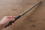 Jikko Silver Steel No.3 Kiritsuke Yanagiba  210mm Shitan Handle - Japannywholesale