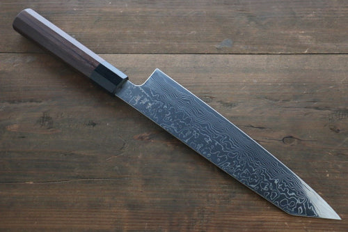 Sukenari SG2 Damascus Kiritsuke Gyuto  240mm Shitan Handle - Japannywholesale