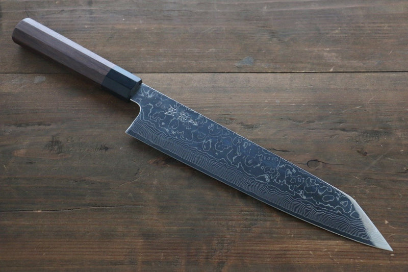 Sukenari SG2 Damascus Kiritsuke Gyuto  270mm Shitan Handle - Japannywholesale