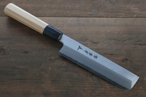 Sakai Takayuki Chef Series Silver Steel No.3 Usuba  Magnolia Handle - Japannywholesale