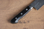 Seisuke Kagami AUS10 Mirrored Finish Damascus Gyuto  210mm Black Pakka wood Handle - Japannywholesale