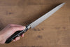 Seisuke Kagami AUS10 Mirrored Finish Damascus Gyuto  210mm Black Pakka wood Handle - Japannywholesale