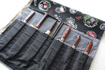 Japanese Style Knife Roll Kurofune Ura Star 7 Pockets - Japannywholesale