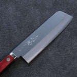 Seisuke Blue Super Migaki Finished Usuba  160mm Red and Black Pakka wood Handle - Japannywholesale