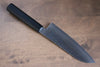 Sakai Takayuki Nanairo VG10 33 Layer Santoku  180mm ABS resin(Black Lacquered) Handle - Japannywholesale