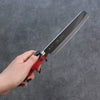 Seisuke Blue Super Migaki Finished Usuba  160mm Red and Black Pakka wood Handle - Japannywholesale