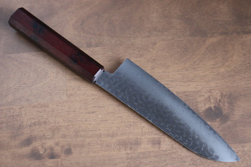 Sakai Takayuki Nanairo VG10 33 Layer Santoku  180mm ABS resin(Red tortoiseshell) Handle - Japannywholesale