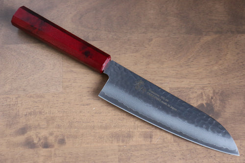 Sakai Takayuki Nanairo VG10 33 Layer Santoku  180mm ABS resin(Tortoiseshell) Handle - Japannywholesale