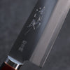 Seisuke Blue Super Migaki Finished Gyuto  180mm Red and Black Pakka wood Handle - Japannywholesale