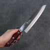 Seisuke Blue Super Migaki Finished Gyuto  180mm Red and Black Pakka wood Handle - Japannywholesale