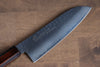 Sakai Takayuki Nanairo VG10 33 Layer Santoku  180mm ABS resin(Retro wood grain) Handle - Japannywholesale