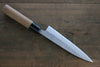 Seisuke Blue Steel No.2 Nashiji Hiraki  165mm Chestnut Handle - Japannywholesale