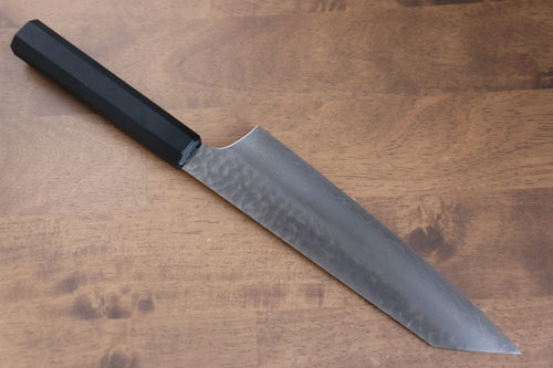 Sakai Takayuki Nanairo VG10 33 Layer Kengata Gyuto  190mm ABS resin(Black Lacquered) Handle - Japannywholesale