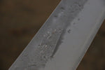 Seisuke Blue Steel No.2 Nashiji Gyuto  210mm Chestnut Handle - Japannywholesale