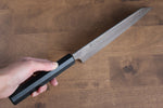 Sakai Takayuki Nanairo VG10 33 Layer Kengata Gyuto  190mm ABS resin(Black Lacquered) Handle - Japannywholesale