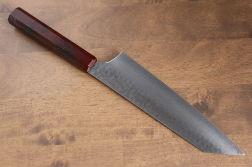 Sakai Takayuki Nanairo VG10 33 Layer Kengata Gyuto  190mm ABS resin(Tortoiseshell) Handle - Japannywholesale