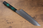 Sakai Takayuki Nanairo VG10 33 Layer Kengata Gyuto  190mm ABS resin(Green tortoiseshell) Handle - Japannywholesale