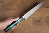 Sakai Takayuki Nanairo VG10 33 Layer Kengata Gyuto  190mm ABS resin(Green tortoiseshell) Handle - Japannywholesale