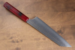 Sakai Takayuki Nanairo VG10 33 Layer Kengata Gyuto  190mm ABS resin(Red tortoiseshell) Handle - Japannywholesale