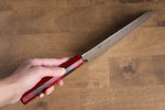 Sakai Takayuki Nanairo VG10 33 Layer Kengata Gyuto  190mm ABS resin(Red tortoiseshell) Handle - Japannywholesale