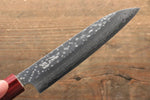 Seisuke VG10 16 Layer Hammered Damascus Petty-Utility  135mm with Magnolia Handle - Japannywholesale