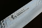 Sakai Takayuki Nanairo VG10 33 Layer Kengata Gyuto  190mm ABS resin(Turquoise tortoiseshell) Handle - Japannywholesale