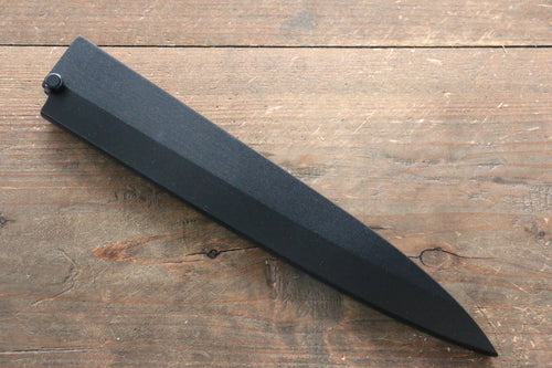 Black Saya Sheath for Yanagiba Knife with Plywood Pin 210mm - Japannywholesale