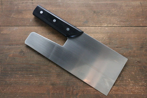 Sakai Takayuki [Left Handed] INOX Molybdenum Soba  270mm Black Pakka wood Handle - Japannywholesale