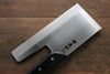 Sakai Takayuki [Left Handed] INOX Molybdenum Soba  270mm Black Pakka wood Handle - Japannywholesale