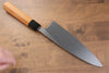 Sakai Takayuki Hakugin INOX Mirrored Finish Deba  210mm Yew tree Handle - Japannywholesale