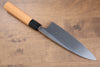 Sakai Takayuki Hakugin INOX Mirrored Finish Deba  180mm Yew tree Handle - Japannywholesale