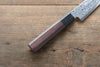 Seisuke AUS10 Damascus Petty-Utility  150mm Shitan Handle - Japannywholesale