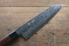 Seisuke AUS10 Damascus Santoku  180mm Shitan Handle - Japannywholesale