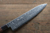 Seisuke AUS10 Damascus Gyuto  210mm Shitan Handle - Japannywholesale