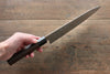 Seisuke AUS10 Damascus Gyuto  210mm Shitan Handle - Japannywholesale