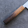 Seisuke VG10 Damascus Santoku  180mm Burnt Oak Handle - Japannywholesale